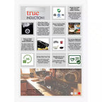 TI-1SS 13 In. Portable Commercial Single Element Black Induction Glass-Ceramic Cooktop 3200W 197UL Cert.